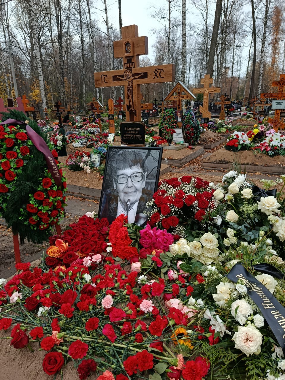 A group of flowers and a picture of a person
AI-generated content may be incorrect.
